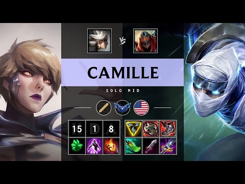 Camille Mid vs Zed - NA Diamond Patch 25.16