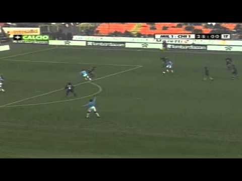 Serie A 2001-2002, day 13 Milan - Chievo 3-2 (F.Inzaghi, Marazzina, Corradi, 2 Shevchenko)