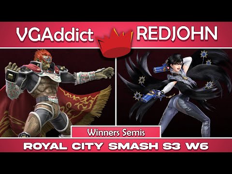 RCS S03 W06 | VGAddict (Ganondorf) vs REDJOHN (Bayonetta) | Winners Semis | SSBU Ultimate Tournament