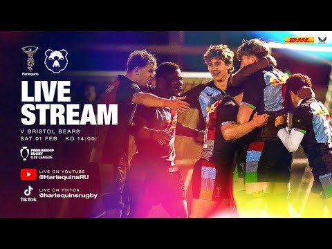 Live Academy Rugby - Harlequins U18 v Bristol Bears U18