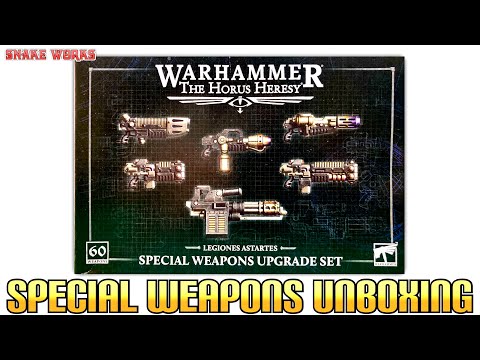Horus Heresy special weapons upgrade set - Age of darkness - Games workshop
