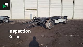 Krone AZ container chassis trailer for sale - Image 4 | Autoline Krone AZ container chassis trailer | Image 4 - Autoline