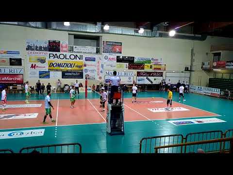 Medea Macerata - Celanese Forlì 03 - Fine primo set