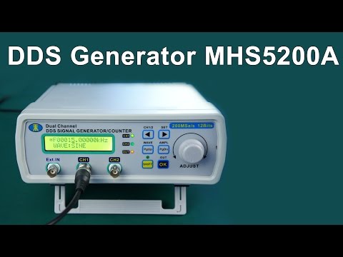 MHS5200 - Review DDS Generator