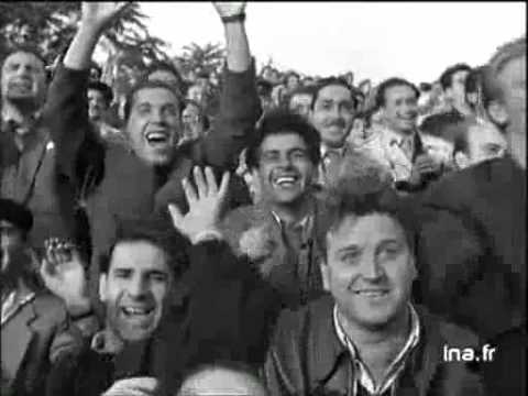 1959.10.11. Bulgaria v France 1-0 (Highlights)
