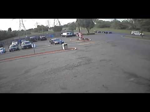 Security camera footage of a shooting on June 3 at 5:25 p.m. at a fast food parking lot at Aukland Rd. and Dundas St. W.