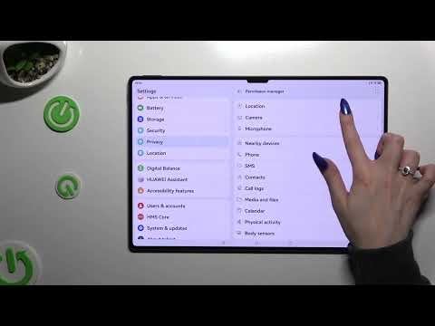 How to Manage App Permissions on HUAWEI MatePad Pro 13.2