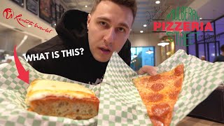 Newest PIZZA on strip. Mulberry Street Pizzeria. Resorts World Las Vegas.