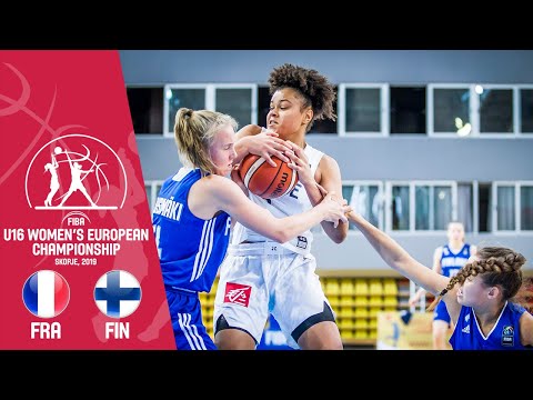 France v Finland - Full Game - FIBA U16 Women's European Championship 2019