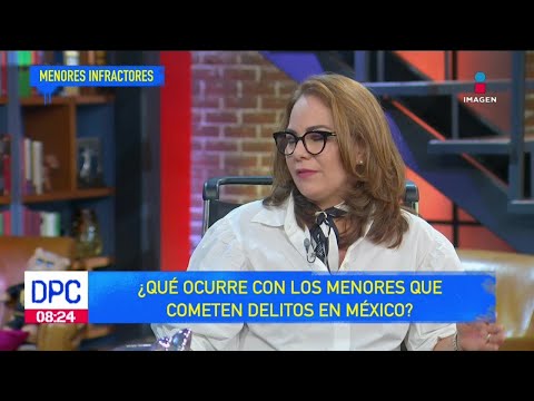 ¿Qué ocurre con los menores que cometen delitos en México? Experta habla del tema: | De Pisa y Corre