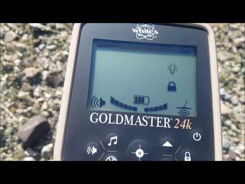Desert Metal Detecting with Whites 24K 14 inch Coil