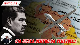 🔴AO VIVO: CIA realizou um ATAQUE com DRONE contra uma INSTALAÇÃO PORTUÁRIA na costa da VENEZUELA.