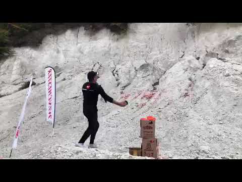 Raniero Testa Record piattelli con carabina