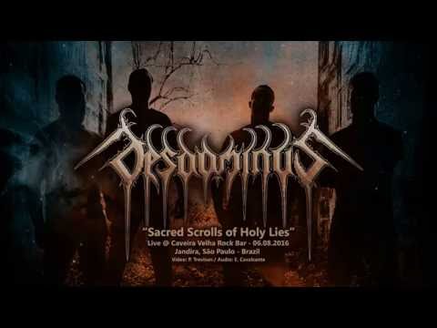 Desdominus - Sacred Scrolls of Holly Lies (Live @ Caveira Velha Rock Bar)