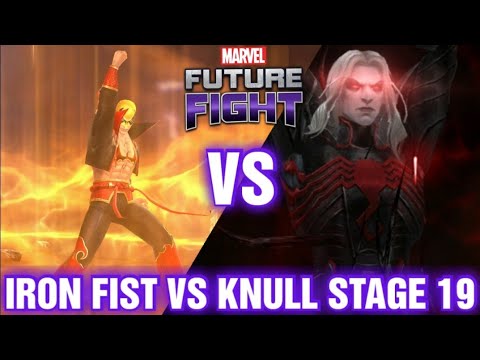 Iron Fist vs Knull stage 19 Marvel Future Fight #mff #Histromorphic #IronFist