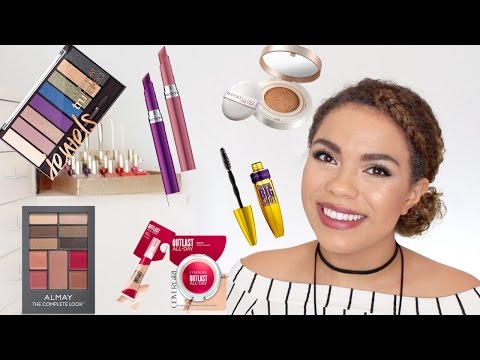 What's New at the Drugstore 2017! Maybelline Dream Cushion, Covergirl trunaked Jewels .. Video