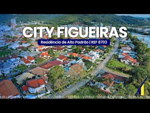 RESIDÊNCIA DE ALTO PADRÃO NO CONDOMINIO CITY FIGUEIRAS - BLUMENAU