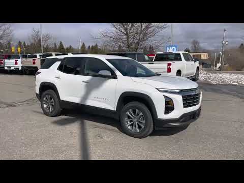 2026 Chevrolet Equinox AWD LT in White for sale at Royal Chevrolet in Orangeville, ON