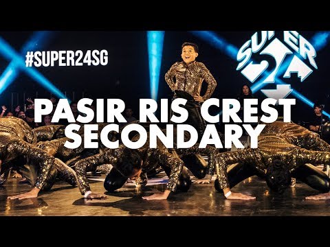 Pasir Ris Crest Secondary School (Dance PRCS) | 1st Place | Super 24 2017 Secondary Cat Finals