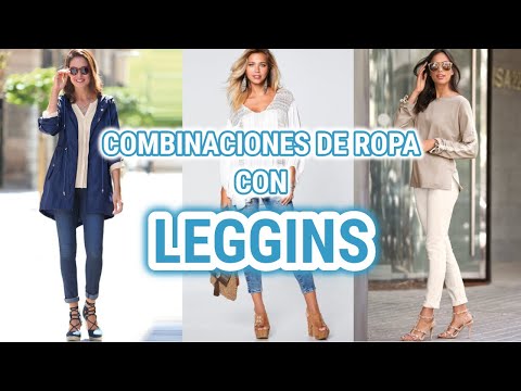LEGGINGS DE MODA  / COMBINACIONES  de ropa cómoda PARA ESTAR EN CASA / Fashion Love