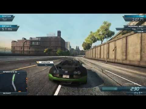 Need For Speed Most Wanted 2012: "Around The World" 3:27.28 - Bugatti Veyron Vitesse Full Pro Mods