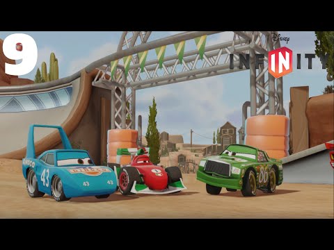Disney Infinity 1.0 - Cars Playset Part 9 - Radiator Springs Invitational race