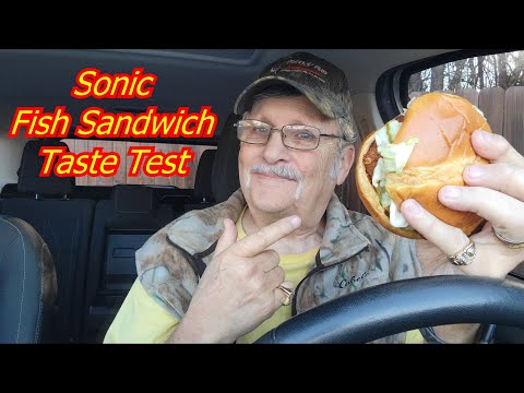 Sonic Fish Sandwich Taste Test Rating Review