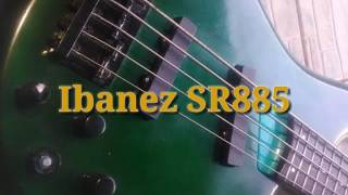 Video thumbnail for Ibanez SR885 record comparation by joe nugroho
