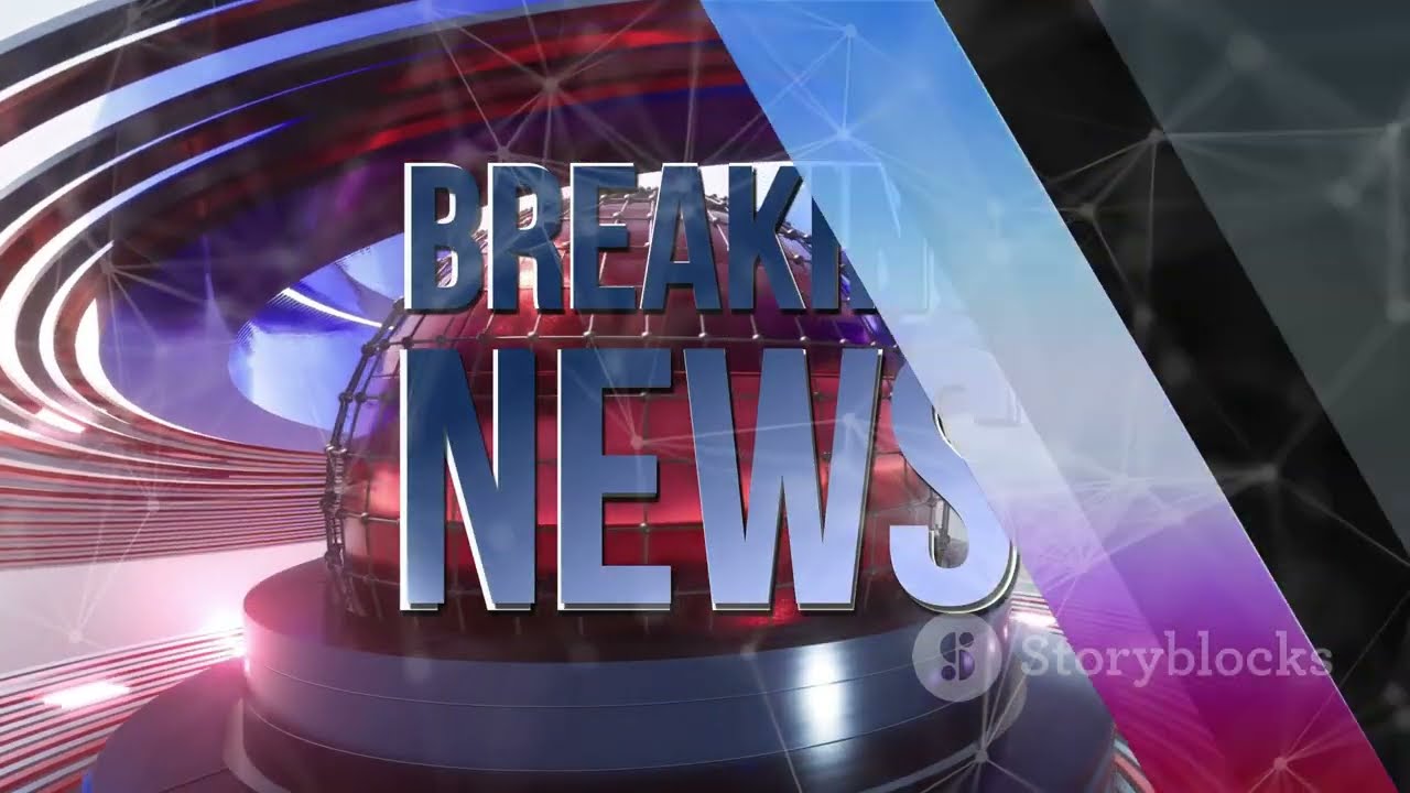 How to Create Breaking News Background Graphic for News Channel !