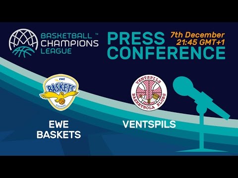 EWE Baskets v Ventspils - Press Conference - Basketball Champions League