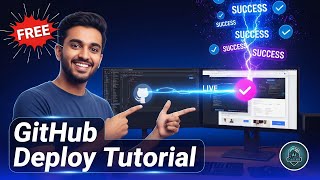 HTML Project Ko GitHub Par FREE Deploy Kaise Kare? Complete Tutorial 2025 | #FreeHosting #GitHubHost
