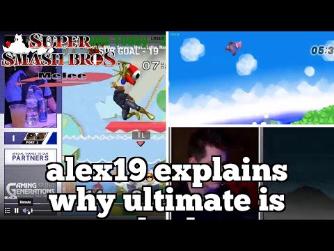 Daily Melee Highlights: alex19 explains why ultimate is bad