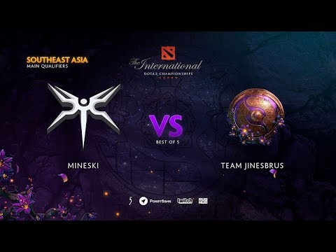MINESKI VS TEAM JINESBRUS GAME 5 FINAL [ TI9 SEA QUALIFIERS