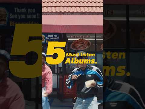 5 must listen albums. #music #album #hiphop #rap #alternative #rapper #kendricklamar #nirvana #nas