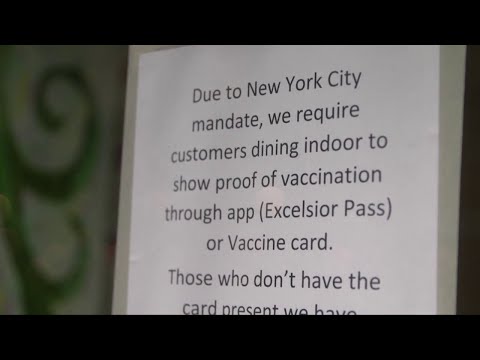 NYC Businesses & the COVID–19 Indoor Vaccination Mandate Enforcement