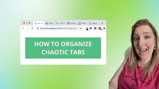 Organizing Chaotic bookmarks & tabs | Digital Declutter Series Episode 4