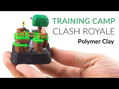 Training Camp (Clash Royale) – Polymer Clay Tutorial