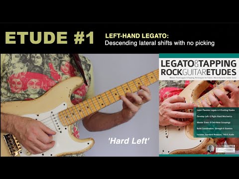 Legato & Tapping Etude #1: Hard Left