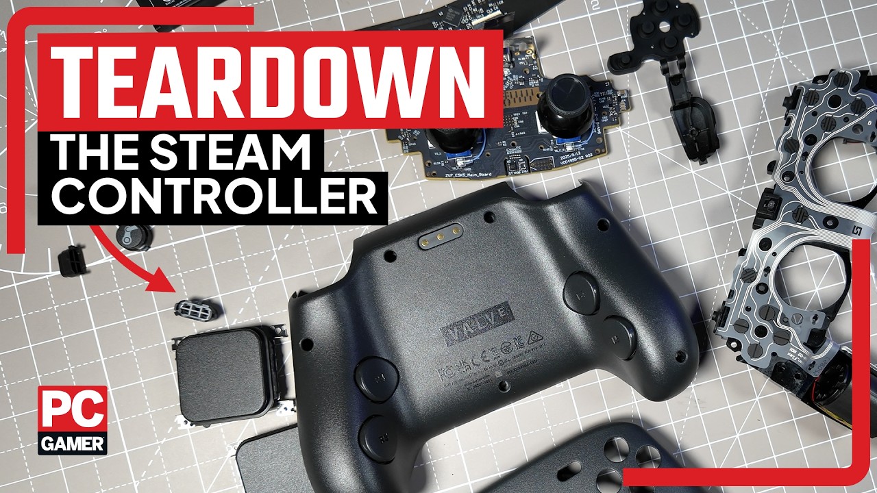Steam Controller teardown: Valve does it again - YouTube