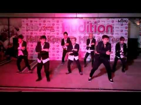 140328 AV. Boys cover BTS - Intro + Boy In Luv @Hello! Korea 2014 (Audition)