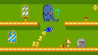 Flicky (Arcade 128k version) 68-round session for 1 Player