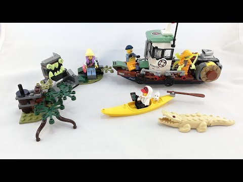 Recenzja - LEGO Hidden Side 70419 Wrecked Shipping Boat
