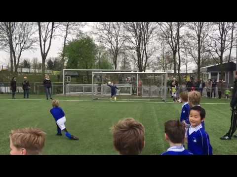 Promo kampioenswedstrijd FC Oudewater JO9 2 -  RVC'33 JO9