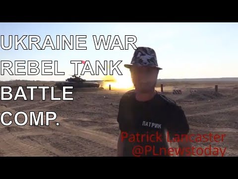 Full Ukraine War Tank Battle DPR & LPR competition