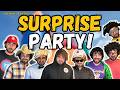 Surprise Party ToneFrance Friends