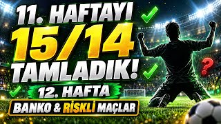 SPOR TOTO 12. HAFTA 🔥 BANKO MAÇLAR HANGİLERİ? Riskli Maçlar ve Ters Köşeler! #sp