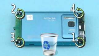 how to open nokia n8 sim card