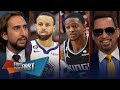 Warriors Eliminate Kings Behind Steph Curry S Historic 50 Pt Performance NBA FIRST THINGS FIRST