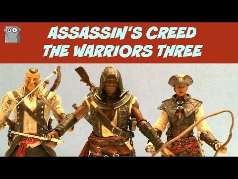 ASSASSIN'S CREED The Warriors Three Action Figures Video