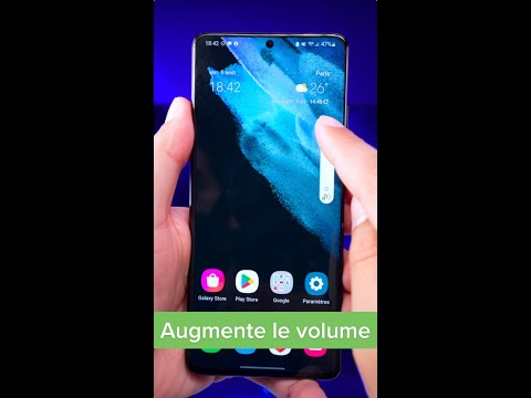 Augmenter le son sur un smartphone Samsung
